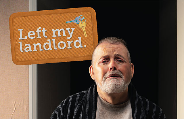Left my landlord