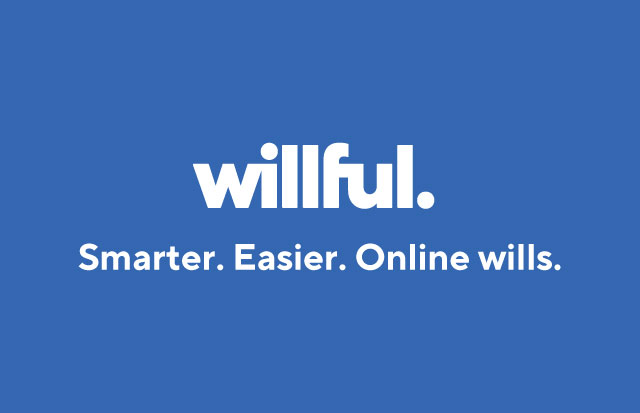 Willful. Smarter. Easier. Online wills.
